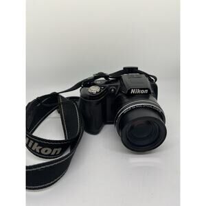 Nikon CoolPix L110 12.1 MP Black Digital Camera Works